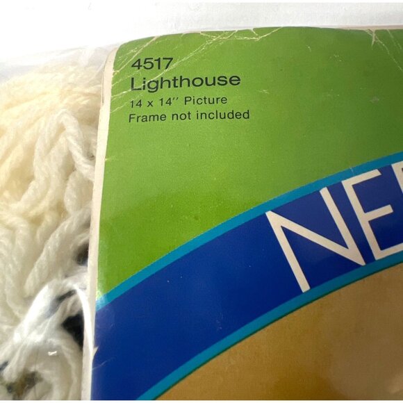 Pauline Denham Lighthouse Needlepoint Kit 4517 14" x 14" 100% Cotton Canvas & Wo - Picture 5 of 6